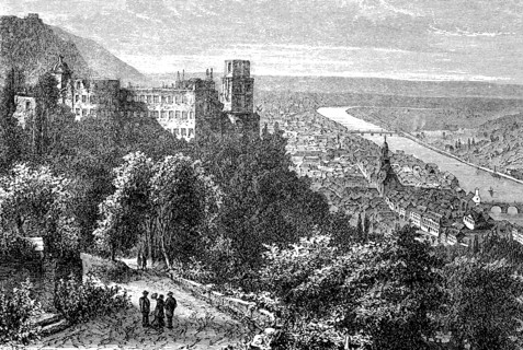 The city of Heidelberg