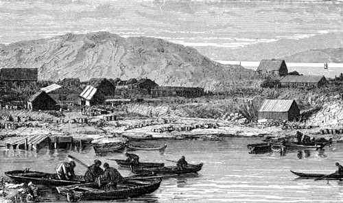 The settlement Proven on the west coast of Greenland