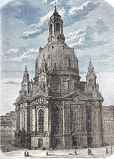 The Frauenkirche in Dresden