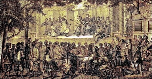 A theater performance in Beijing