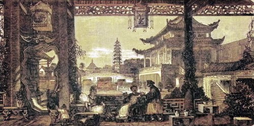 Palace of a rich Chinese man in Beijing
