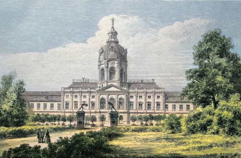 The royal palace in Charlottenburg