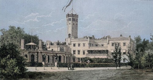 Castle Erdmannsdorf in Silesia