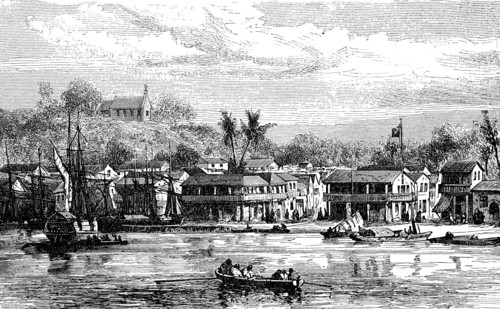Miragoane on the Tiburon Peninsula in Haiti in 1880