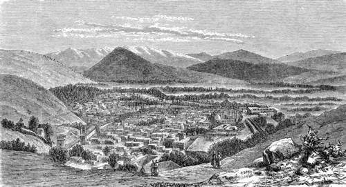 View of Kabul in Afghanistan