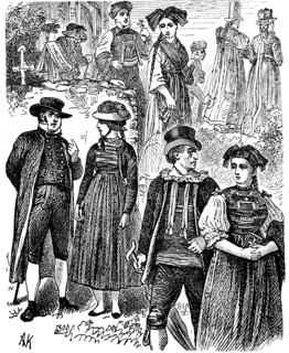 Folk costumes from the Black Forest