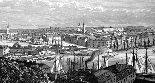 View of Stockholm in Sweden