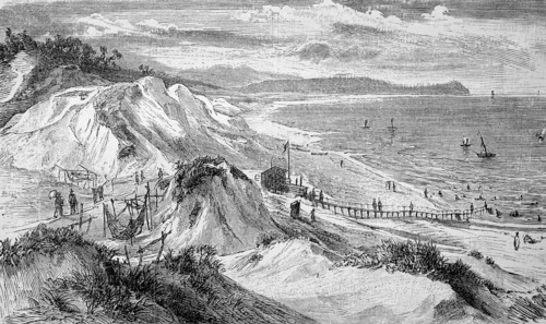 Dunes and bath near Goehren