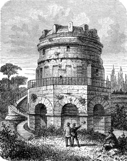 The tomb of Theoderic the Great in Ravenna