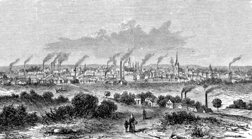 The city of Solingen in North Rhine-Westphalia