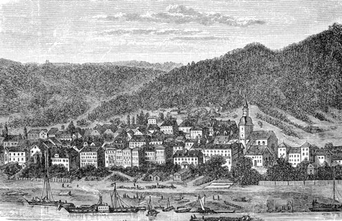 Schandau on the Elbe