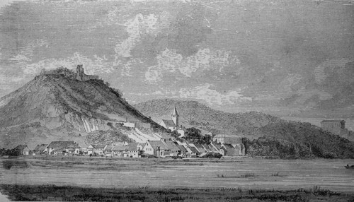 Donaustauf with Walhalla temple in the background