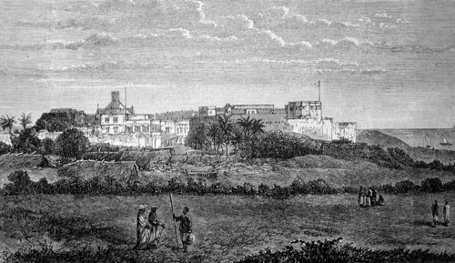 Cape Coast Castle is a historic fort in Cape Coast in the Ghana Region Central Region