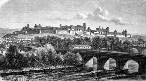 Carcassonne in the south of France