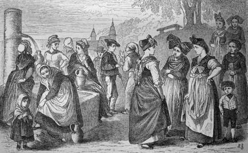 Costumes from Alsace and Lorraine