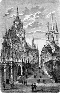 The cathedral in Erfurt