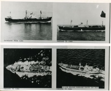 Soviet ships carrying jet light bombers