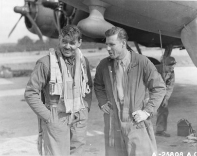 Clark Gable enlisted in the Army Air Force