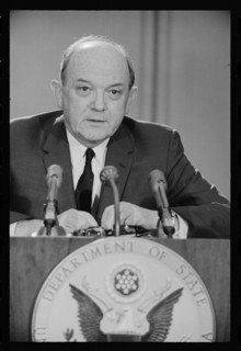 Dean Rusk, American Secretary of State from 1961 to 1969