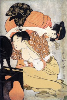 Mother breastfeeding a baby