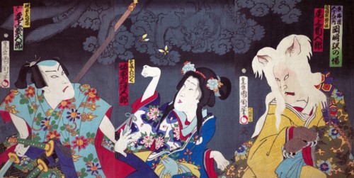 Actors ina Kabuki Play