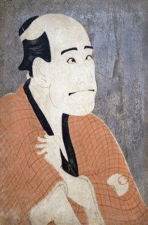 Arashi Ryuzo I as Ishibe Kinkichi in the Play "Hana Ayame Bunroku Soga