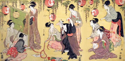Yuranosuke in the Pleasure Quarters