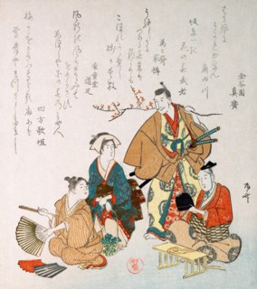 Street Scene in Springtime