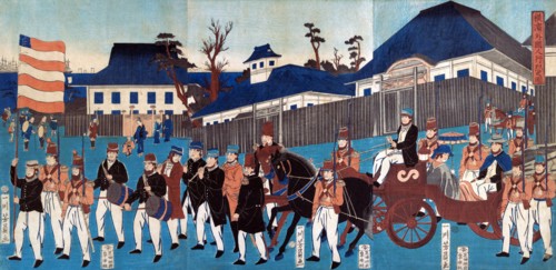 Procession of Foreigners in Yokohama