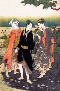 On Sinagawa Beach