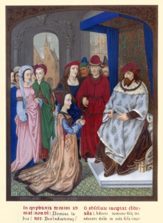 Queen of Sheba Before Solomon