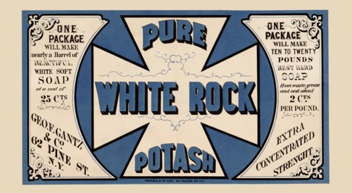 Pure White Rock Potash