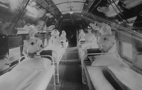 Interior Military Hospital car, C.P.R.'Y