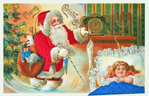 Merry Christmas - Filling the Stockings