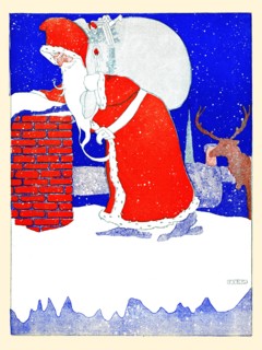 If Santa Claus Knew - Going Down the Chimney