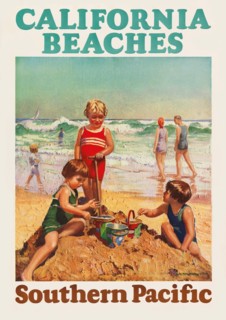 California beaches, Southern Pacific