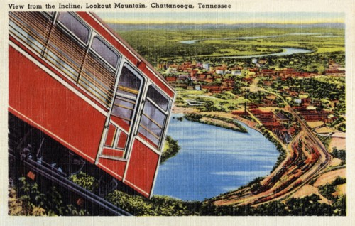 View from the incline, Lookout Mountain