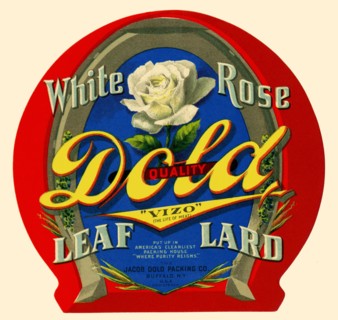 White Rose Leaf Lard