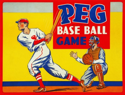 Peg Base Ball Game