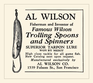 Al Wilson Trolling Spoons and Spinners
