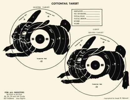 Cottontail Target