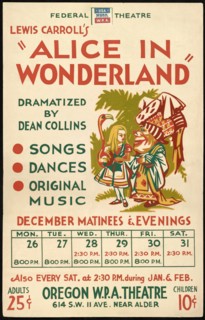 Federal Theatre Alice in Wonderland