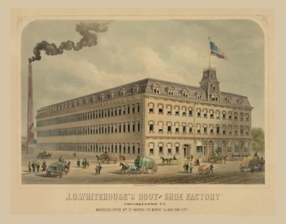 J.O. Whitehouse's boot and shoe factory