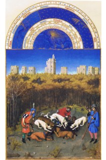 Le Tres riches heures du Duc de Berry - December