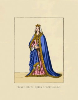 France Judith, Queen of Louis 1st 842