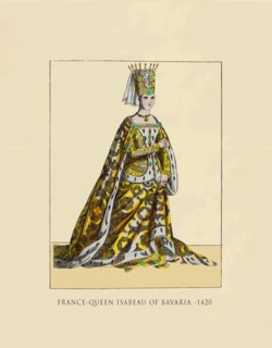 Queen Isabeau of Bavaria 1420