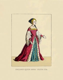 Queen Anna Boleyn 1536