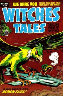 Witches Tales #28 Demon Flies!