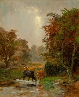Cattle by a Stream, 1895