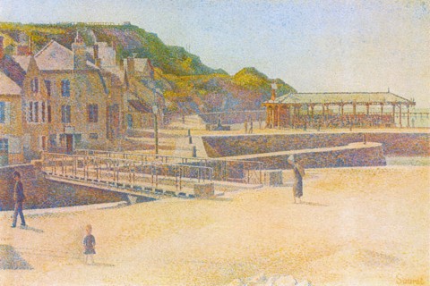 The Port & the quay at Bessin
